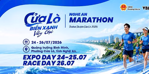 GI\u1ea2I MARATHON NGH\u1ec6 AN 2026 "C\u1eecA L\u00d2 - BI\u1ec2N XANH V\u1eaaY G\u1eccI"