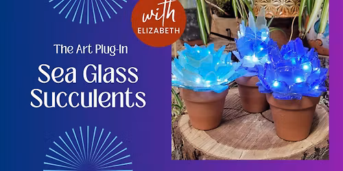 Sea Glass Succulents