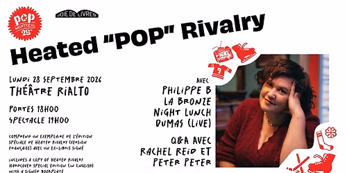 Heated "POP" Rivalry avec Philippe B, La Bronze, Night Lunch, Dumas (LIVE) + Peter Peter en Q&A