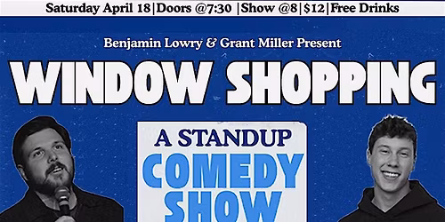 Window Shopping \u2014 live comedy on Sunset