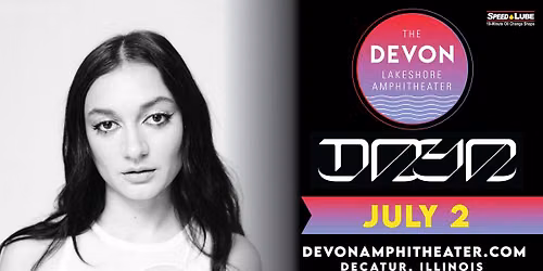 Daya with Special Guest Backseat Radio- Presented by Speed Lube