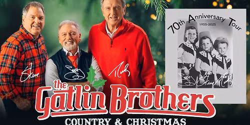 Larry, Steve & Rudy: The Gatlin Brothers at Arlington Music Hall