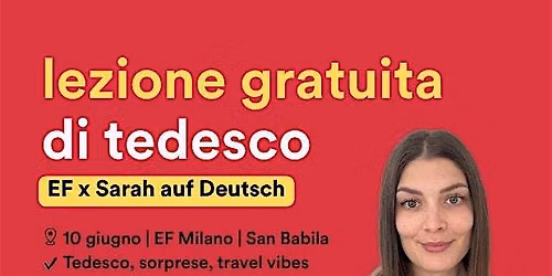Impara il tedesco | Open lesson EF x Sarah auf Deutsch