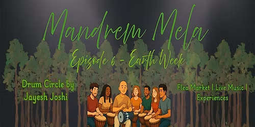 Goa Drum Circle In Mandrem Mela, Goa