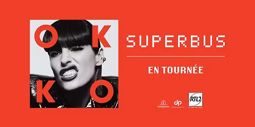 SUPERBUS \u2022 EN CONCERT \u2022 10\/12\/2026 \u2022 Le Libert\u00e9, Rennes