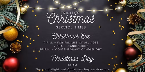 Christmas Day Worship at Trinity