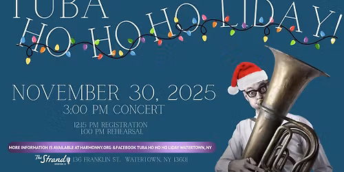 TUBA HO HO HO LIDAY  Watertown