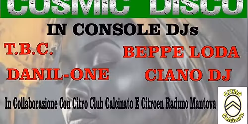 REMEMBER COSMIC DISCO - BEPPE LODA - TBC - DANIL-ONE - CIANO