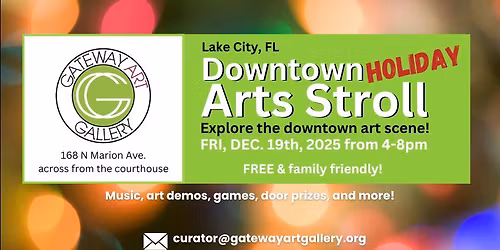Downtown Holiday Arts Stroll