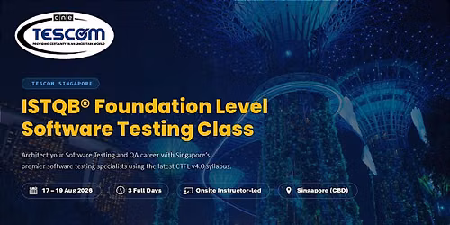 ISTQB Certified Tester Foundation Level - Training Class