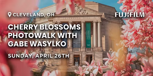 Cherry Blossoms Photowalk with Gabe Wasylko | Cleveland, OH