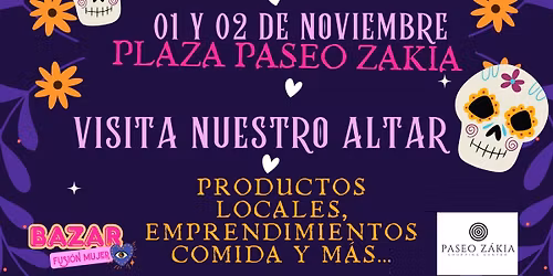 Bazar D\u00eda de Muertos Fusi\u00f3n Mujer