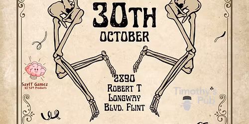MUSIC MYSTERY GAME NIGHT - HALLOWEEN STYLE