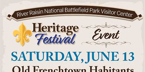 Heritage Festival: Old Frenchtown Habitants