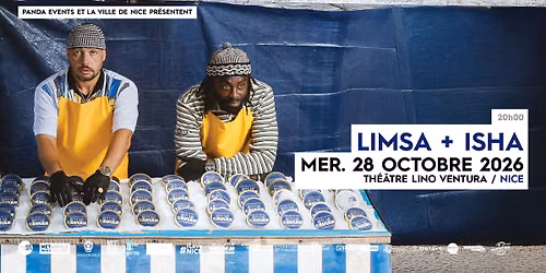 LIMSA + ISHA \/\/ SAM. 28 OCTOBRE 2026 \/\/ TH\u00c9\u00c2TRE LINO VENTURA