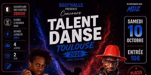 \ud83c\udfc6 Concours Talent Danse Toulouse 2026 \u2013 2\u00e8me \u00c9dition