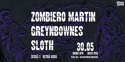 Zombiero Mart\u00ecn \u2e38 Sloth \u2e38  Greynbownes