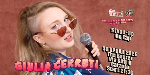 Giulia Cerruti | MONOLOGO DI DONNA CON PECORINO | Stand-Up Comedy al Boozer