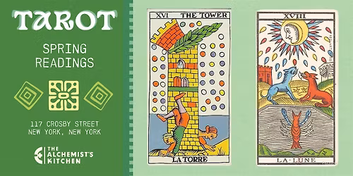 Spring Tarot with Kiara at The Alchemist's Kitchen