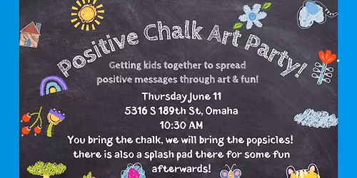 Positive Chalk Art Party