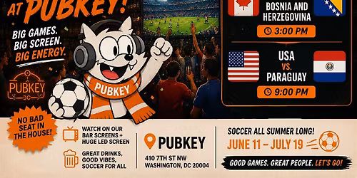 \u26bd\ufe0f WORLD SOCCER AT PUBKEY \u26bd\ufe0f