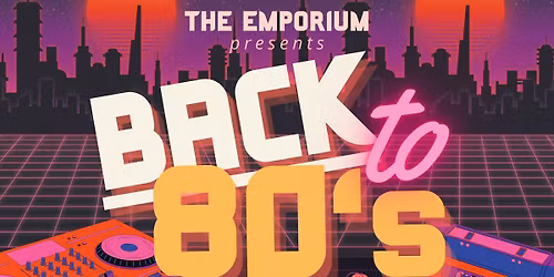 Back to 80's Night for over 30's