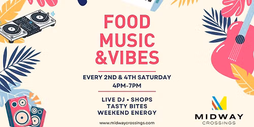 \ud83c\udfb6 Food, Music & Vibes at Midway Crossings \ud83c\udf34