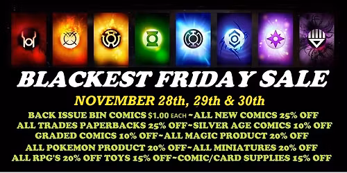 BLACKEST FRIDAY SALE