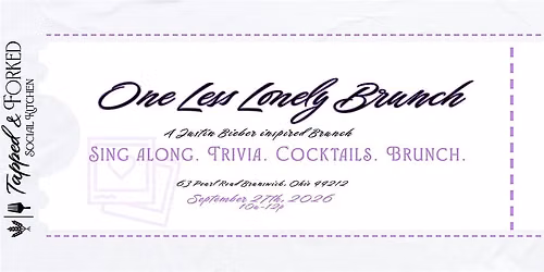 ONE LESS LONELY BRUNCH: A JUSTIN BIEBER INSPIRED BRUNCH