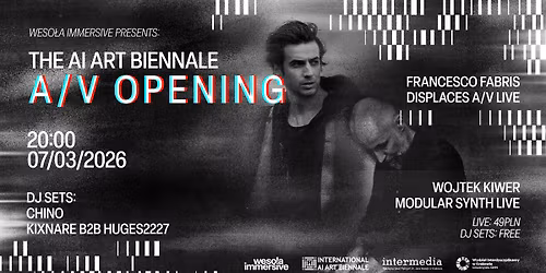 THE AI BIENNALE - A\/V OPENING