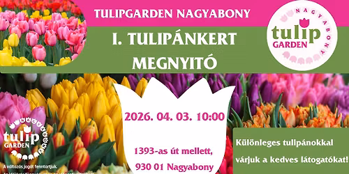 Tulip\u00e1nkert megnyit\u00f3 - TulipGarden Ve\u013ek\u00e9 Blahovo \/ Nagyabony