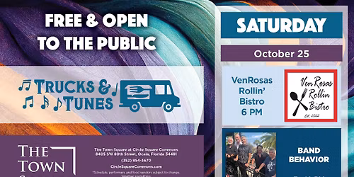 Trucks & Tunes with VenRosas Rollin' Bistro & Band Behavior