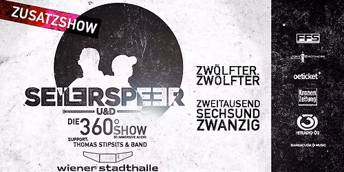 SEILER U&D SPEER \/\/ WIEN \/\/ Innovative 360\u00b0 3D IMMERSIVE AUDIO ZUSATZSHOW