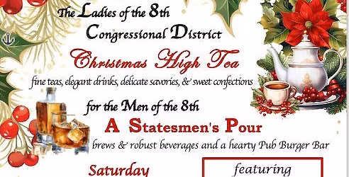 Ladies of the 8th Christmas High Tea & Statesman's Pour