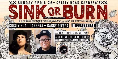 IBD Author Event: Sink or Burn with Cristy Road Carrera + Gabby Rivera