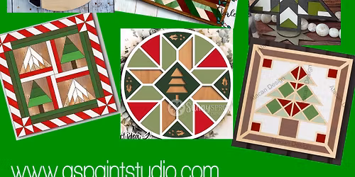 Quilted Christmas Paint Night \ud83c\udf84