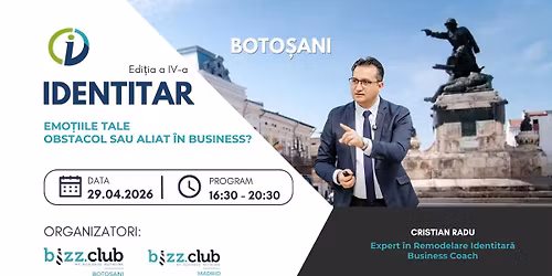 IDENTITAR #4 \u2013 EMO\u021aIILE: OBSTACOL SAU ALIAT \u00ceN BUSINESS