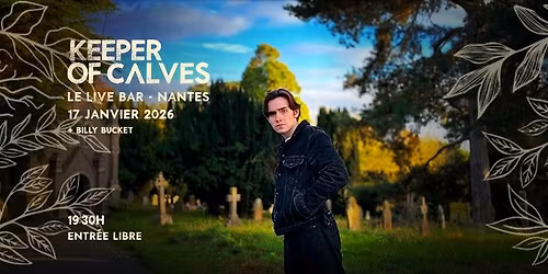 KEEPER OF CALVES - LE LIVE BAR - NANTES