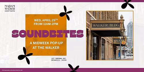 SoundBites: A Midweek Pop-Up at The Walker
