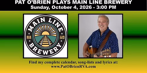Pat O'Brien Plays Main Line Brewery
