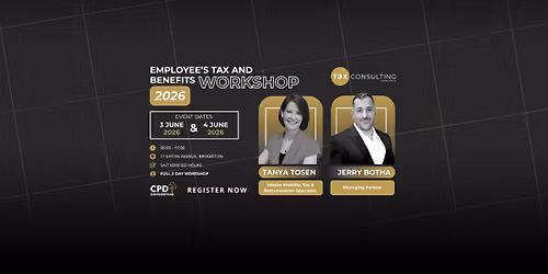 Employee\u2019s Tax and Benefits Workshop 2026
