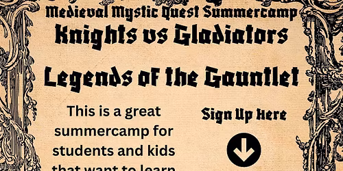 Medieval Mystic Quest Summer Camp