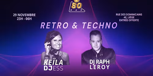 KE\u00cfLA DJESS & DJ RAPH LEROY RETRO HOUSE & TECHNO