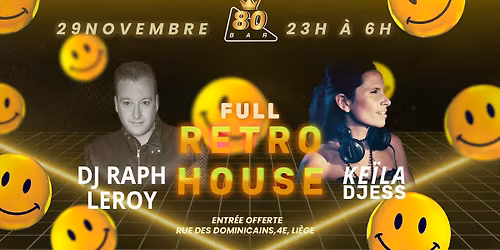 KE\u00cfLA DJESS & DJ RAPH LEROY FULL RETRO HOUSE