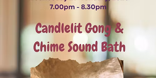 White Flame: Candlelit Gong & Chime Journey