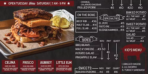 July Meet Up  -  Tenders Smokehouse