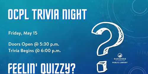 OCPL Trivia Night