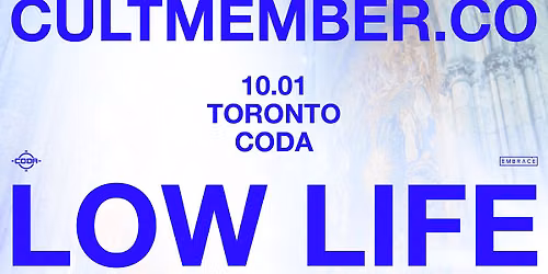 CULT MEMBER x CODA | October 1st