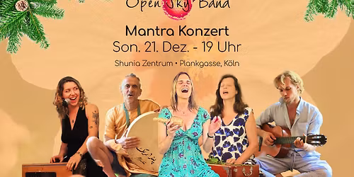 Mantra Konzert in K\u00f6ln - Open Sky Band