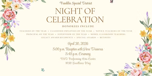 Franklin Special District Night of Celebration